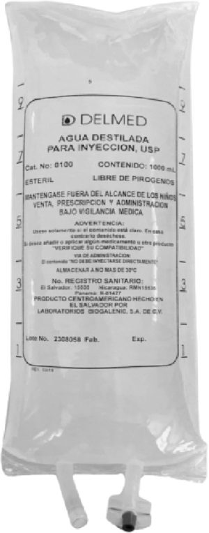Agua Destilada 1000 mL