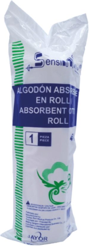 Algodón Absorbente en Rollo