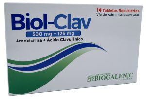 Biol-Clav 500 mg / 125 mg Tableta Recubierta
