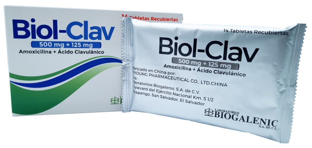 Biol-Clav 500 mg / 125 mg Tableta Recubierta - Image 3