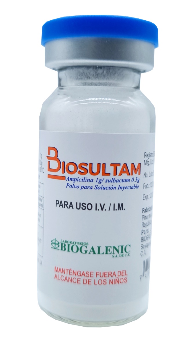 Biosultam Polvo para Solución Inyectable - Image 3