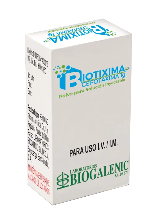 Biotixima Biogalenic 1 g Polvo para Solución Inyectable