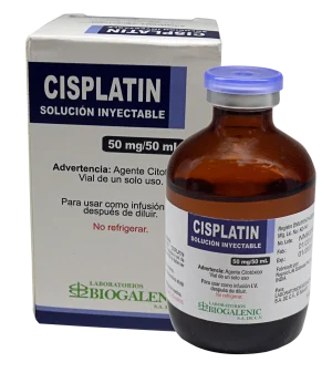 Cisplatin Biogalenic 50 mg/50 mL Solución Inyectable