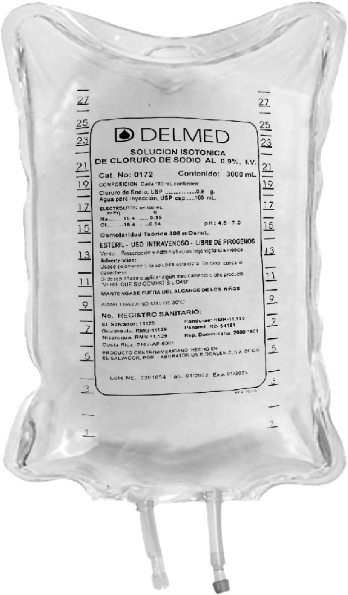 Cloruro de Sodio 0.9% 3000 mL