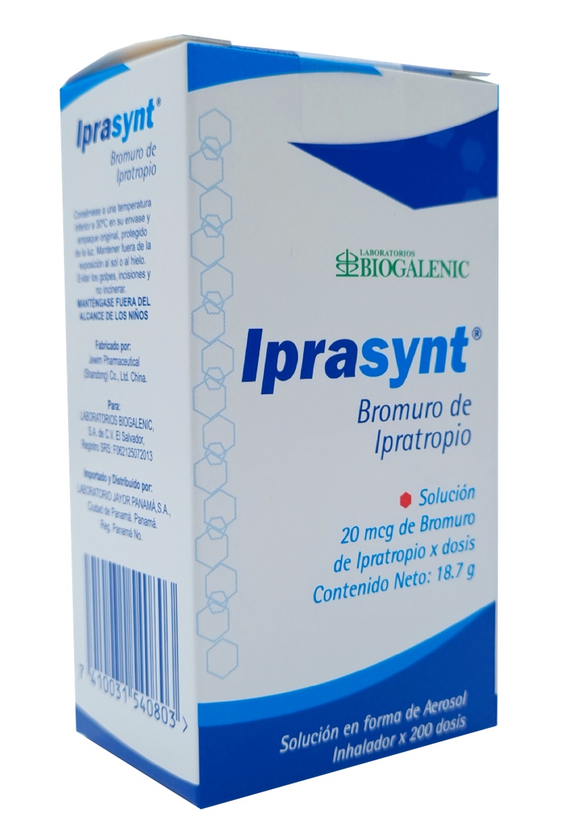 Iprasynt 20 mcg Inhalador