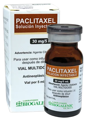 Paclitaxel Biogalenic 100 mg/16.7 mL Solución Inyectable