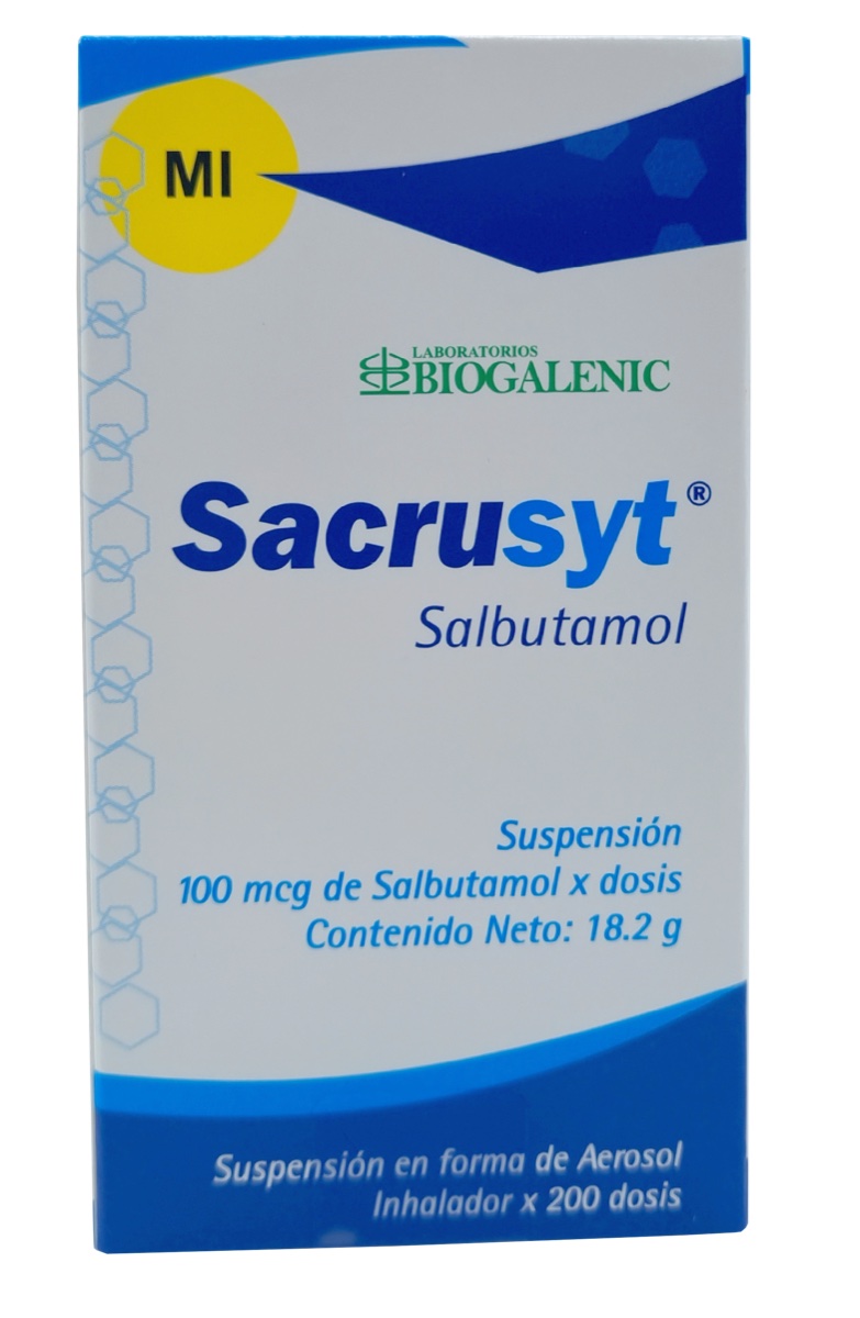 Sacrusyt 100 mcg Inhalador