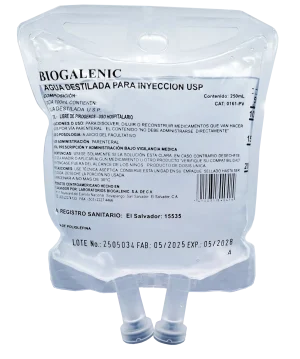 Agua Destilada 250 mL