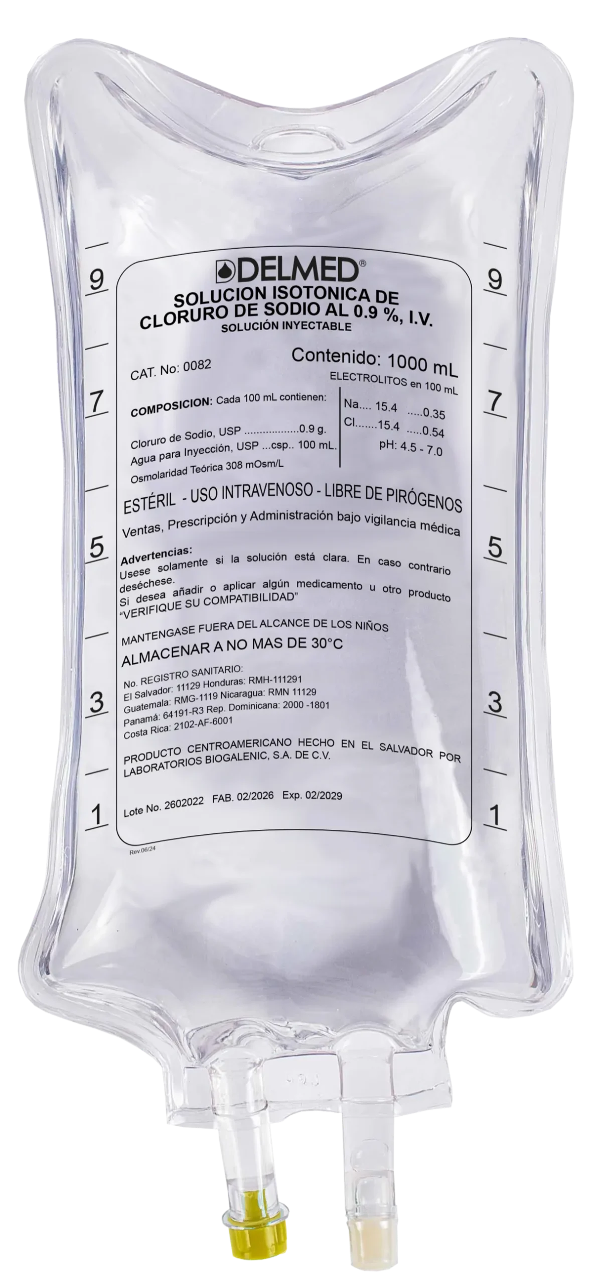 Cloruro de Sodio 0.9% 1000 mL