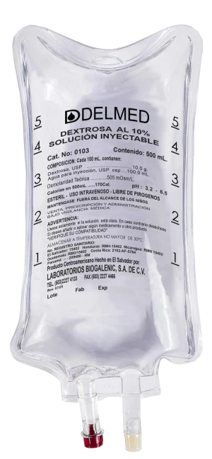 Dextrosa 10% 500 mL