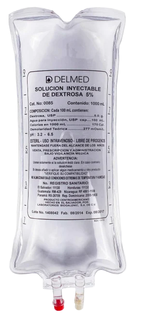 Dextrosa 5% 1000 mL