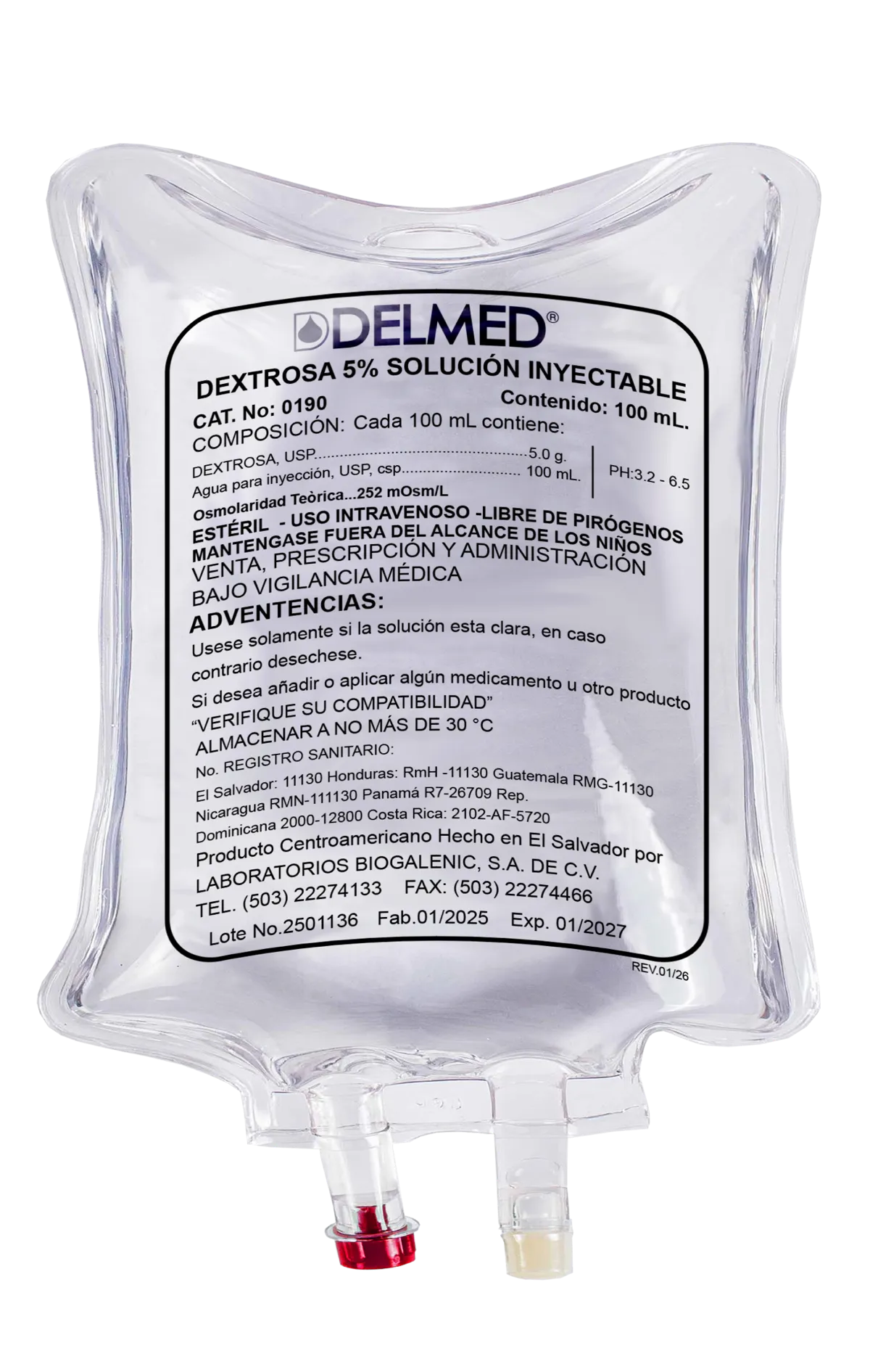Dextrosa 5% 100 mL