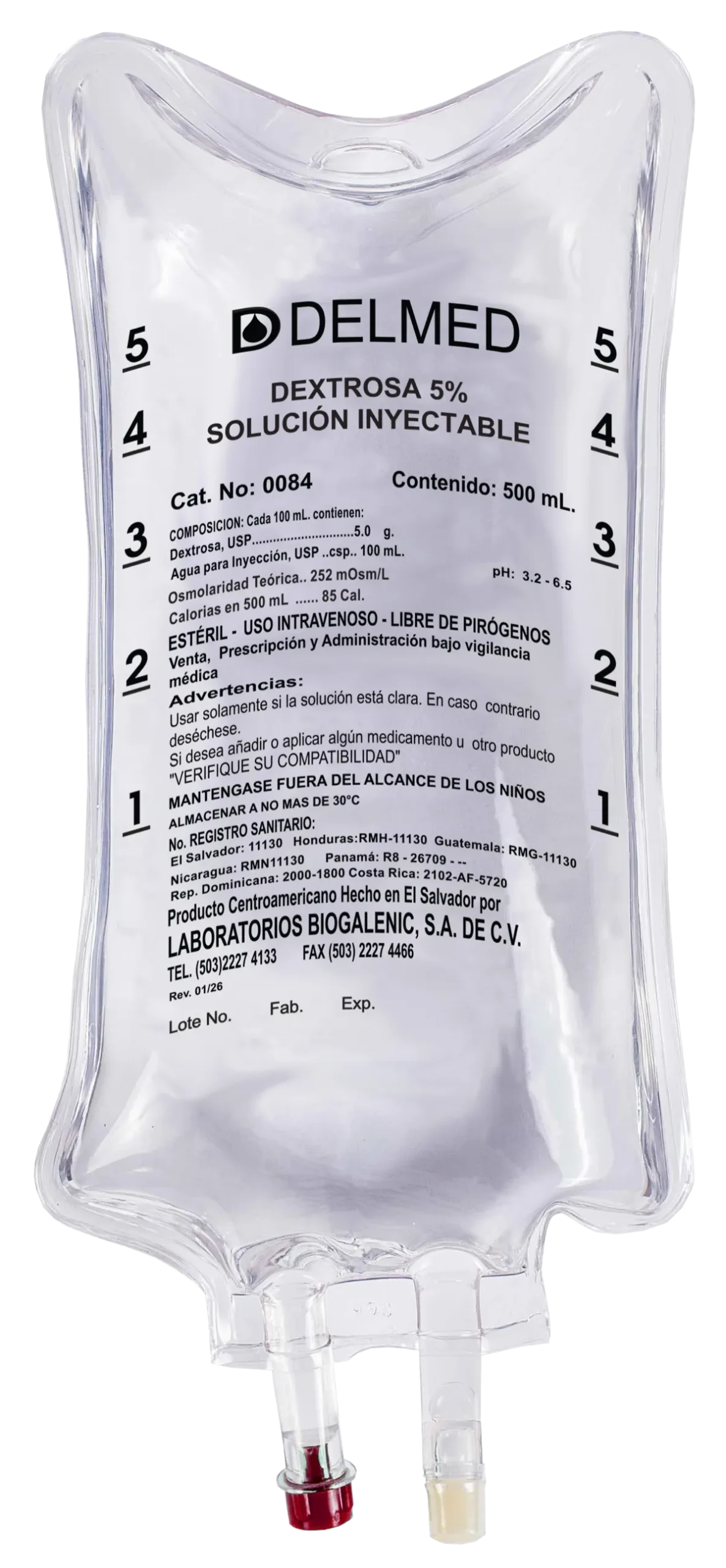 Dextrosa 5% 500 mL