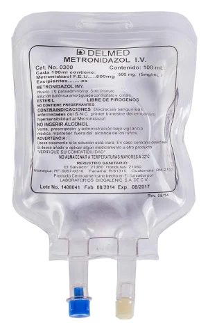 Metronidazol 5 mg/mL 100 mL